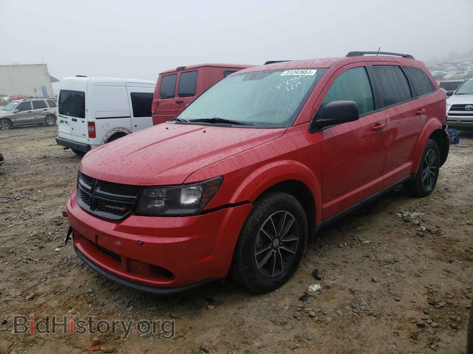 2017 DODGE JOURNEY - VIN: 3C4PDCAB5HT568330 - Фото 2