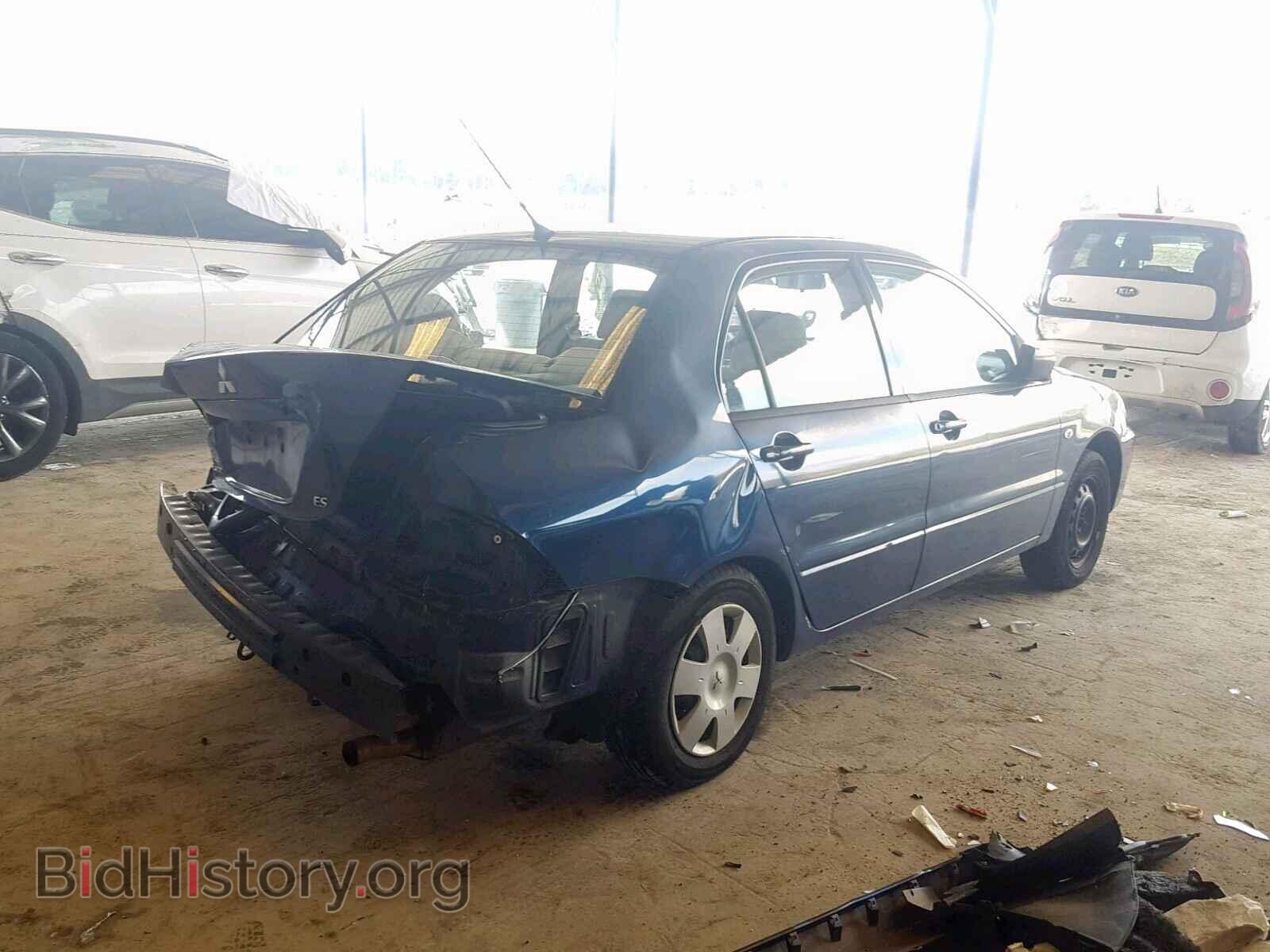 2004 MITSUBISHI LANCER - VIN: JA3AJ26E04U012498 - Фото 4