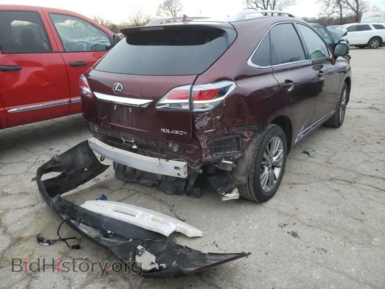 2013 LEXUS RX450 - VIN: JTJBC1BA7D2452241 - Фото 4