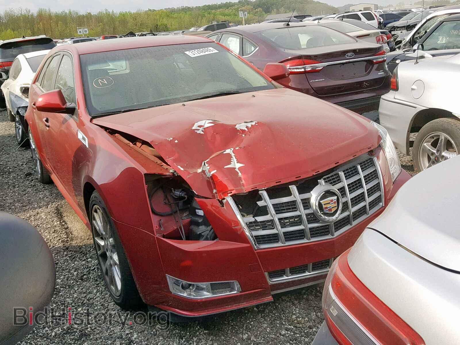 Photo 1G6DS8E36C0123886 - CADILLAC CTS 2012