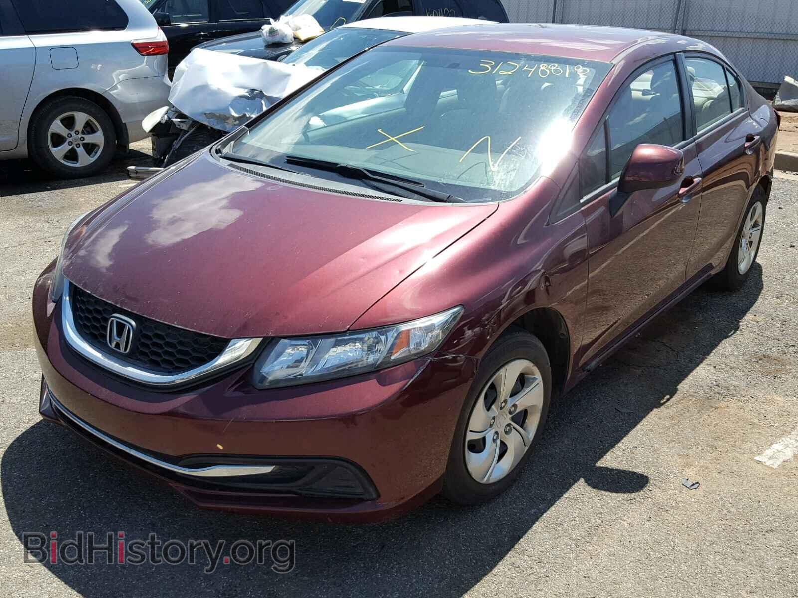 2013 HONDA CIVIC - VIN: 2HGFB2F55DH585003 - Photo 2