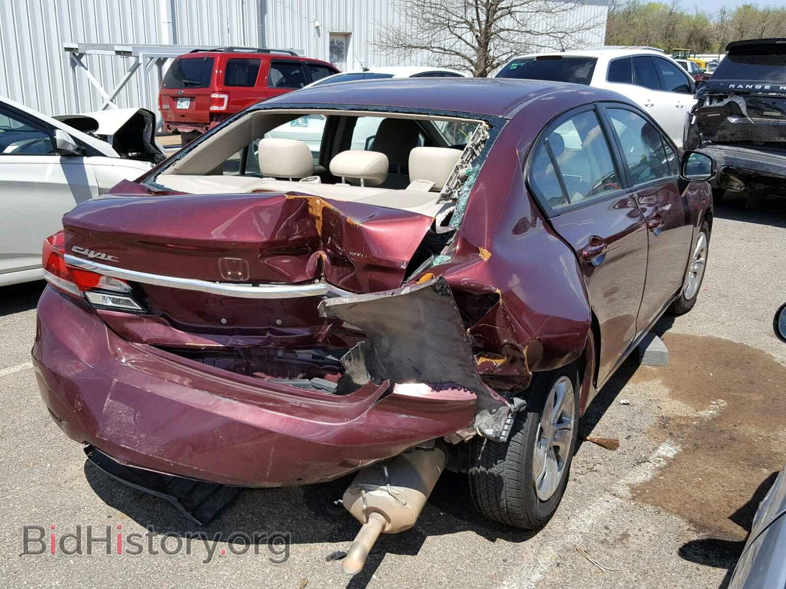 2013 HONDA CIVIC - VIN: 2HGFB2F55DH585003 - Photo 4