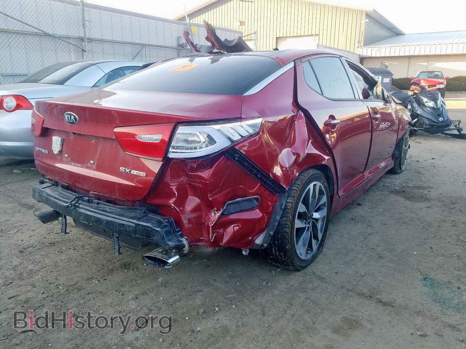 2015 KIA OPTIMA - VIN: 5XXGR4A62FG501462 - Photo 4