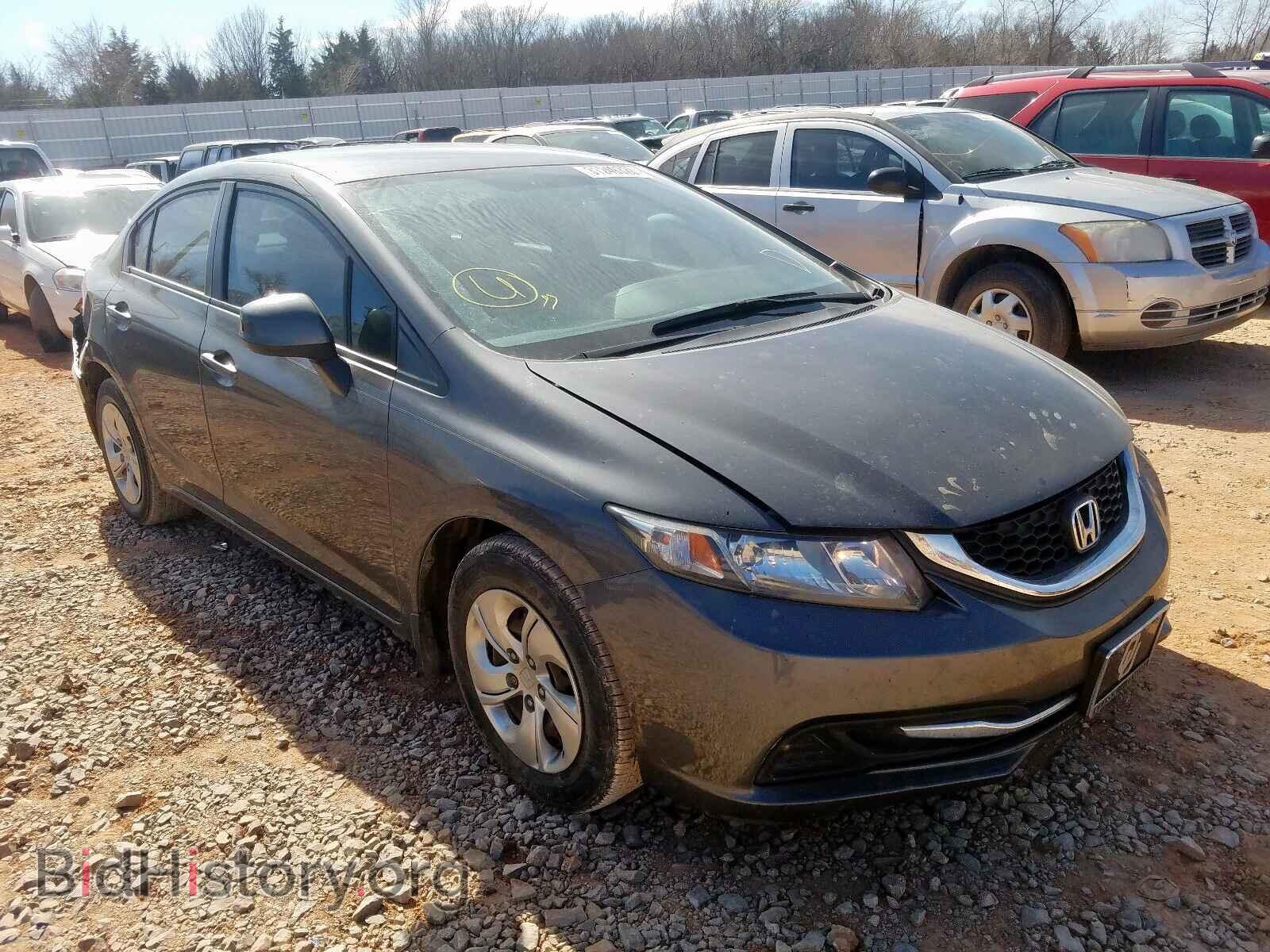 Фотография 2HGFB2F51DH568215 - HONDA CIVIC 2013