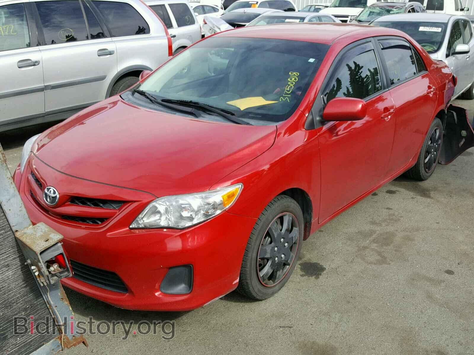 2012 TOYOTA COROLLA BA - VIN: 2T1BU4EE5CC809948 - Фото 2