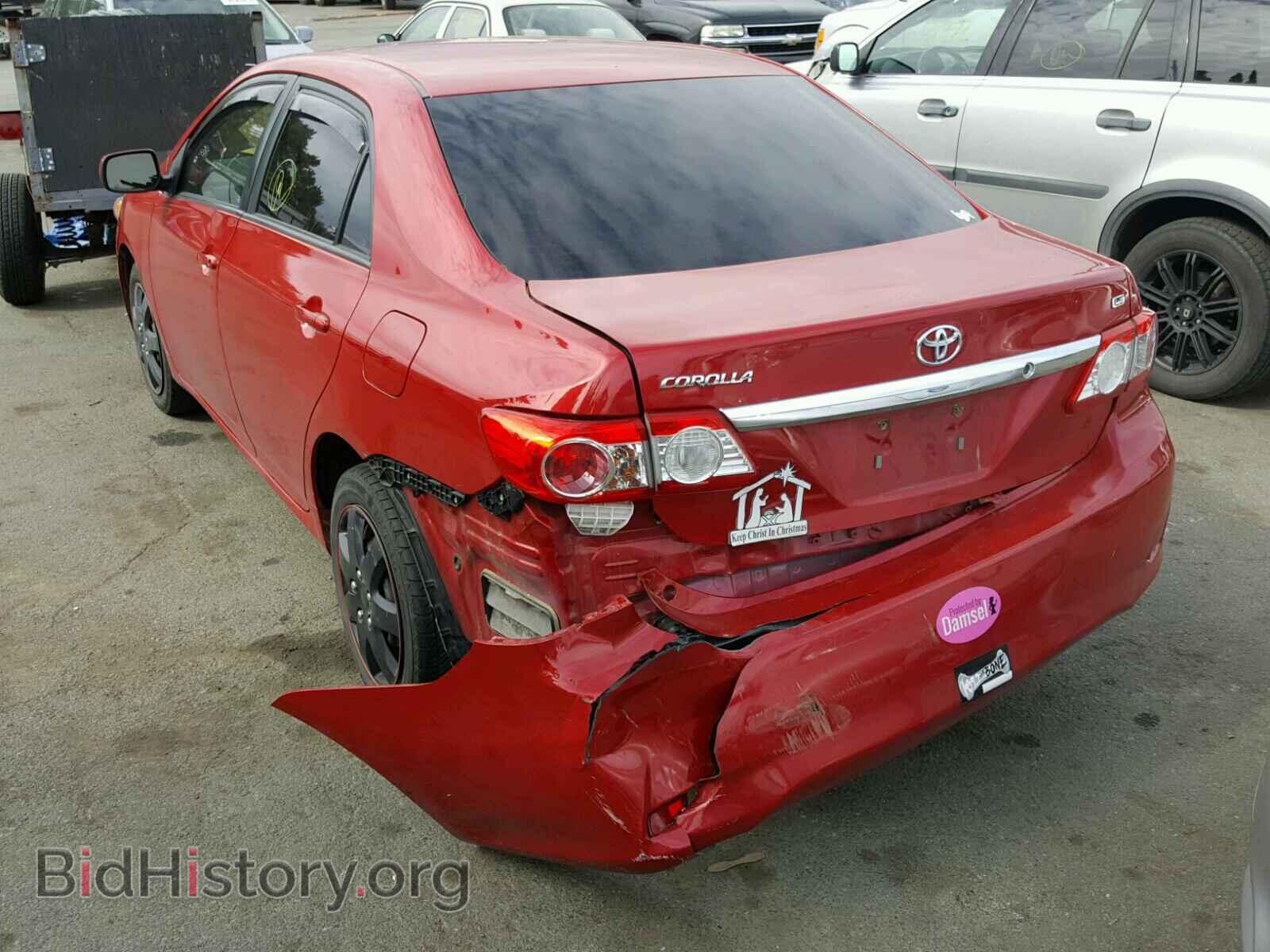 2012 TOYOTA COROLLA BA - VIN: 2T1BU4EE5CC809948 - Фото 3