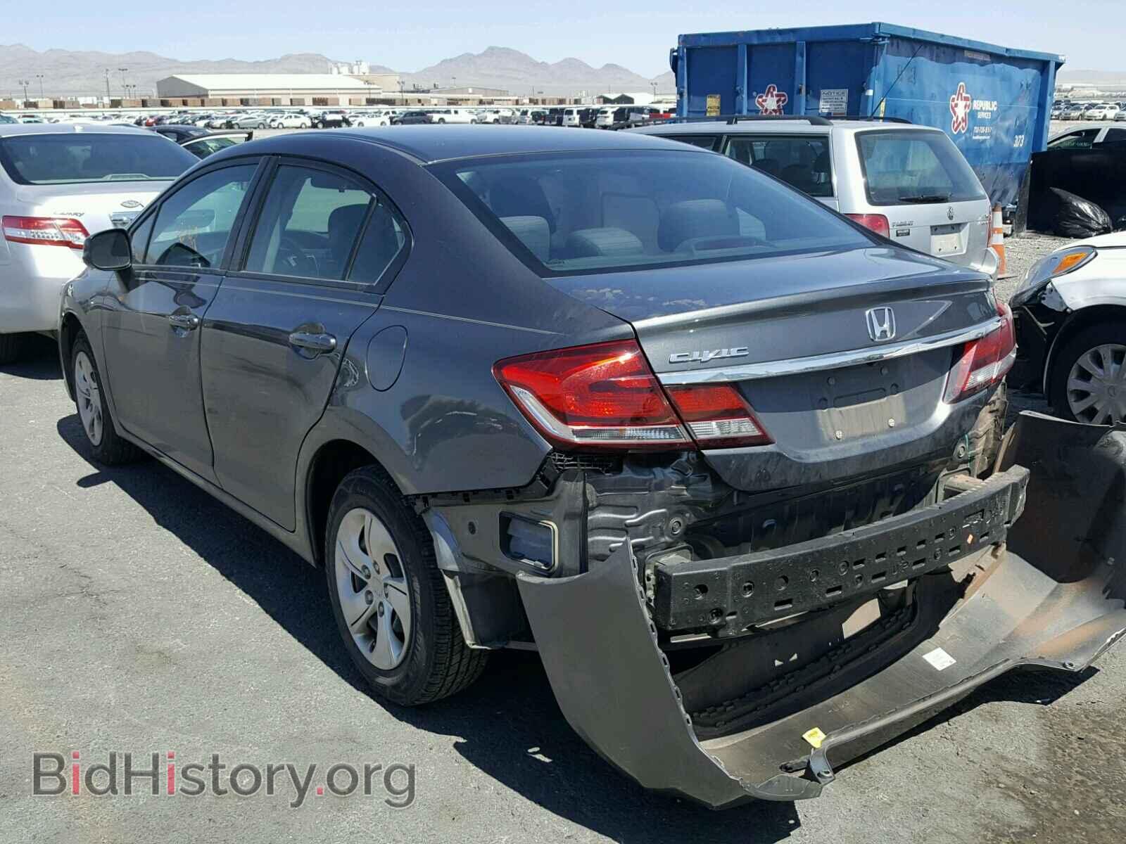 2013 HONDA CIVIC - VIN: 2HGFB2F57DH302441 - Фото 3