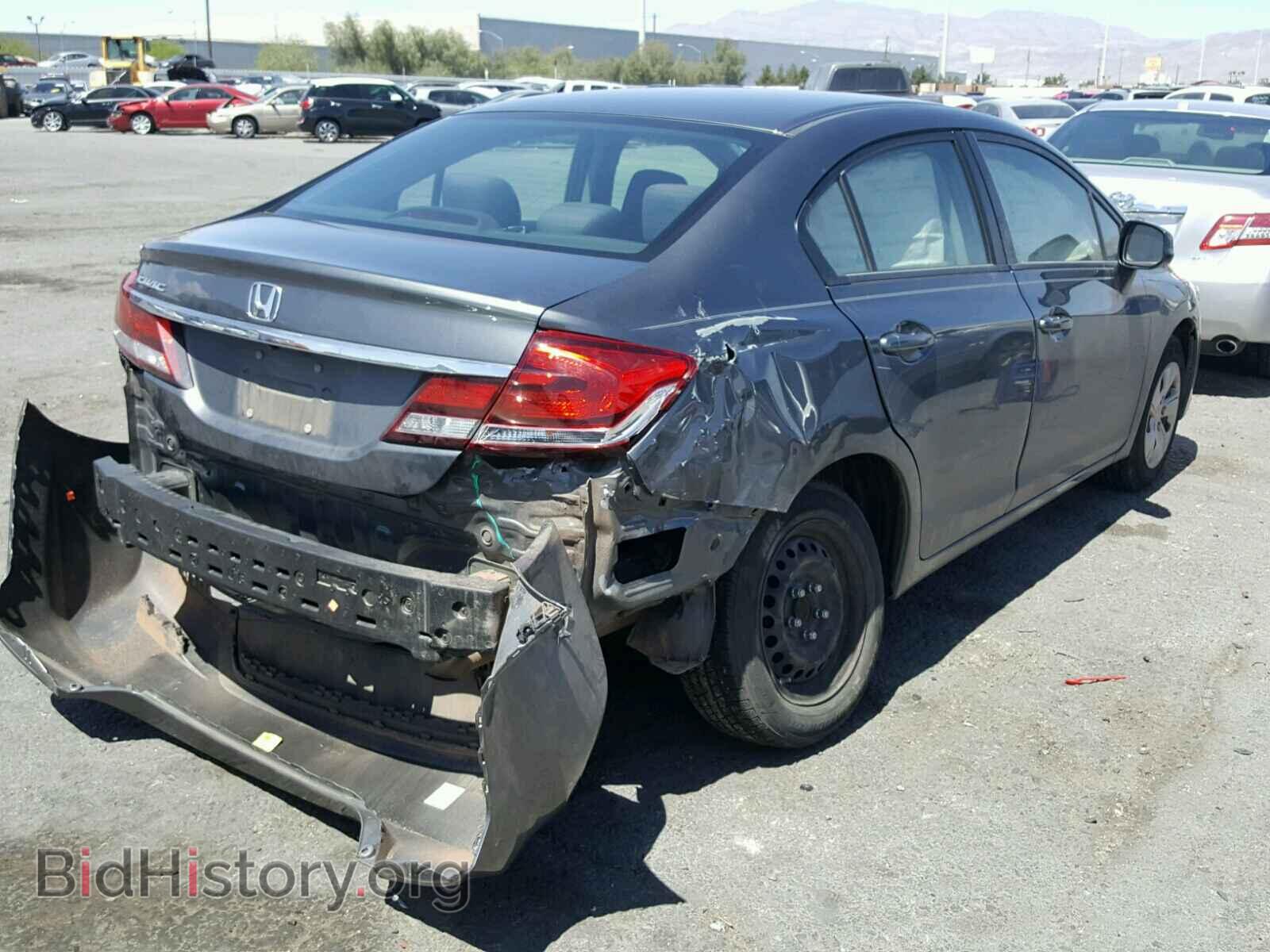 2013 HONDA CIVIC - VIN: 2HGFB2F57DH302441 - Фото 4
