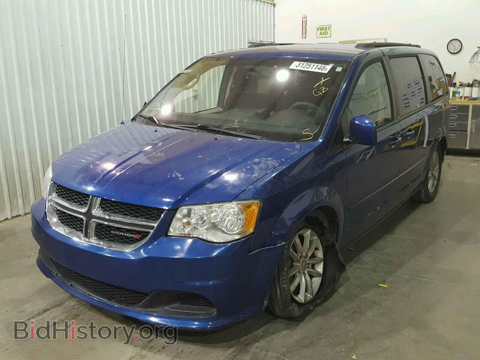 2013 DODGE CARAVAN - VIN: 2C4RDGCG8DR649795 - Фото 2