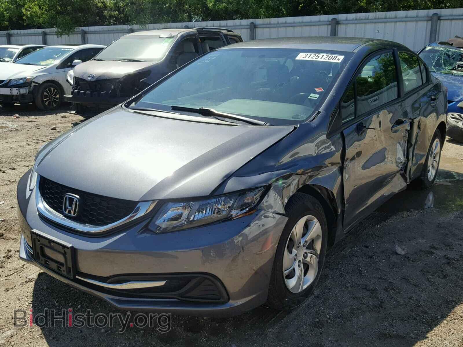 2013 HONDA CIVIC - VIN: 19XFB2F58DE093530 - Фото 2