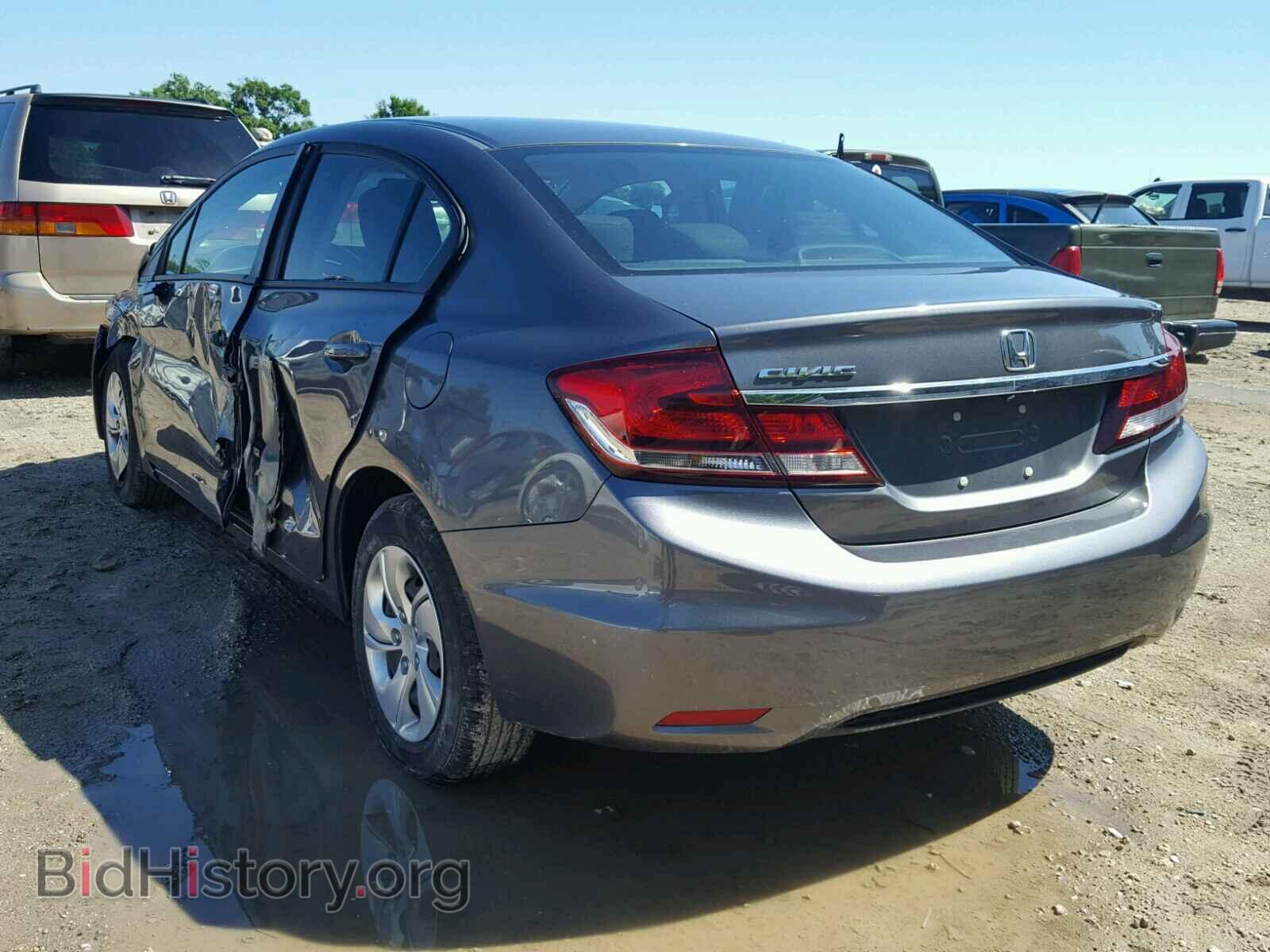 2013 HONDA CIVIC - VIN: 19XFB2F58DE093530 - Фото 3