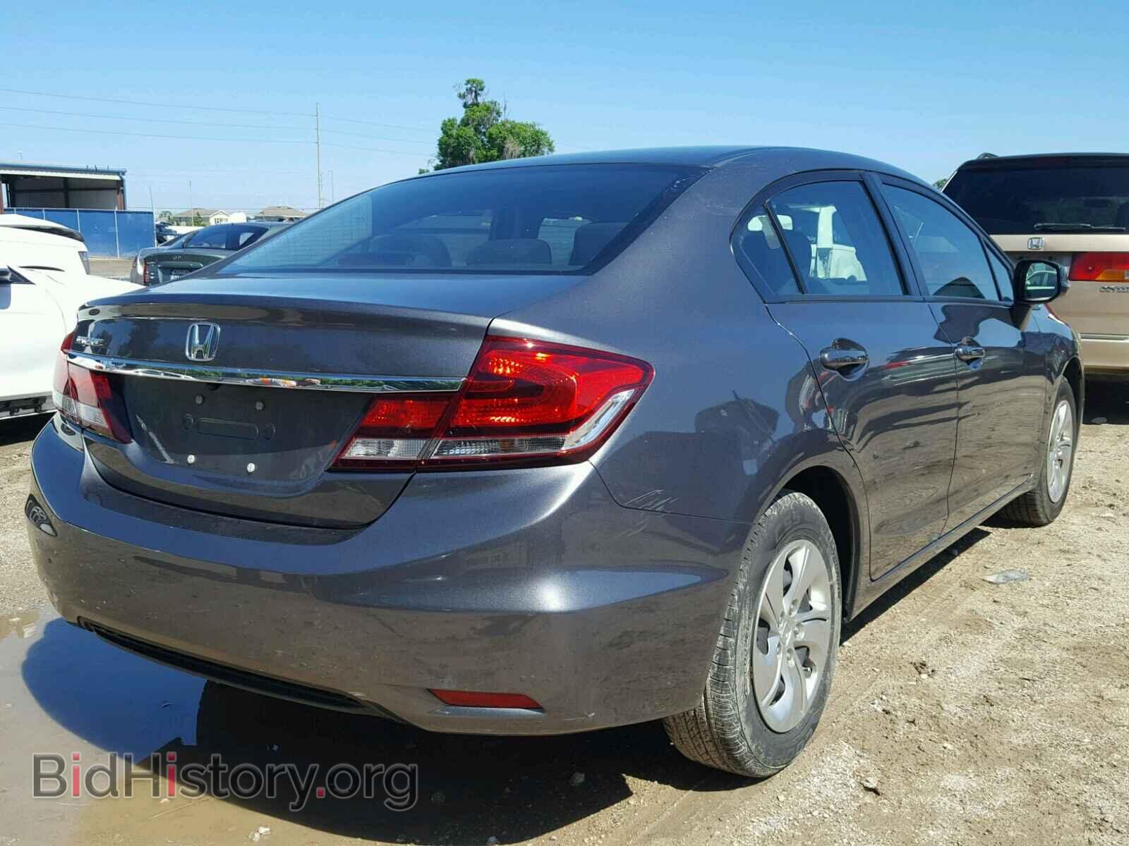 2013 HONDA CIVIC - VIN: 19XFB2F58DE093530 - Фото 4