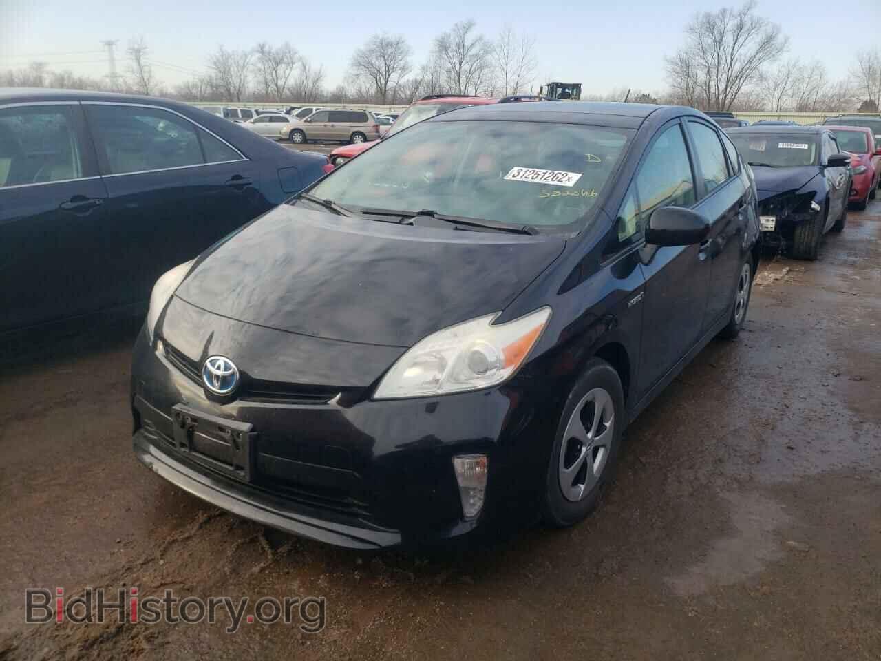 2012 TOYOTA PRIUS - VIN: JTDKN3DU8C5382066 - Фото 2