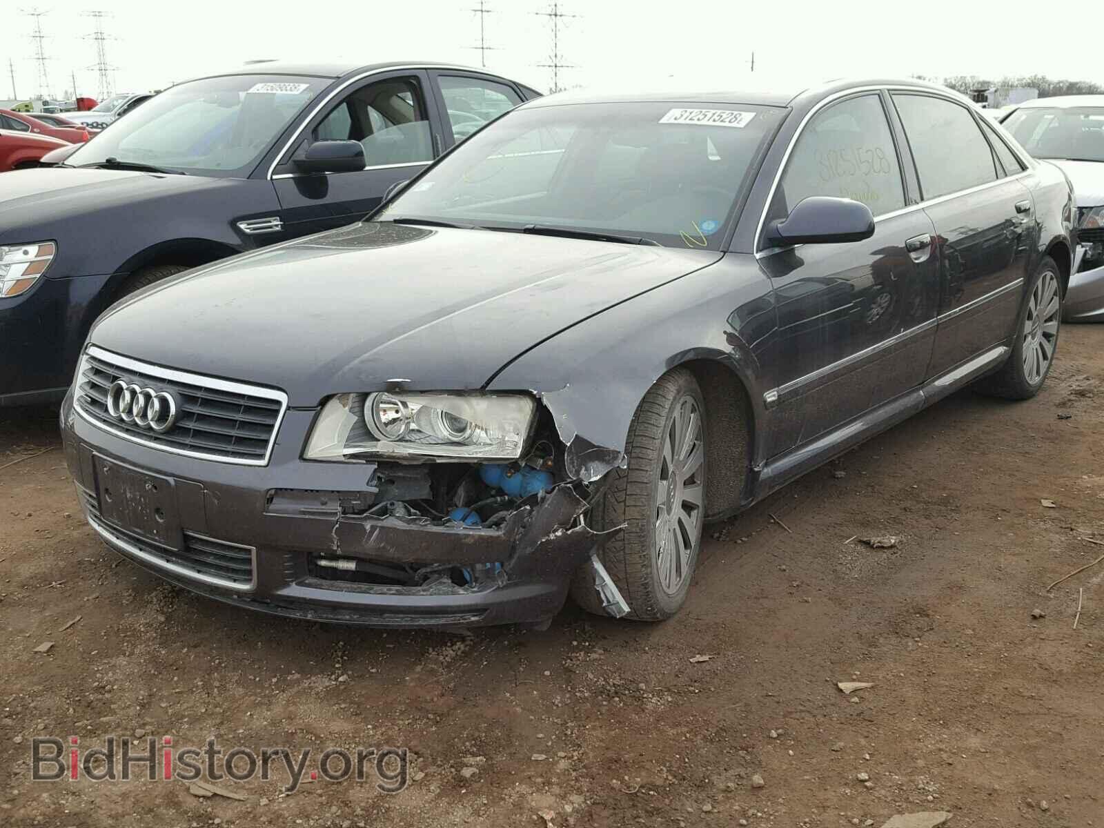 2004 AUDI A8 - VIN: WAUML44E74N021617 - Фото 2