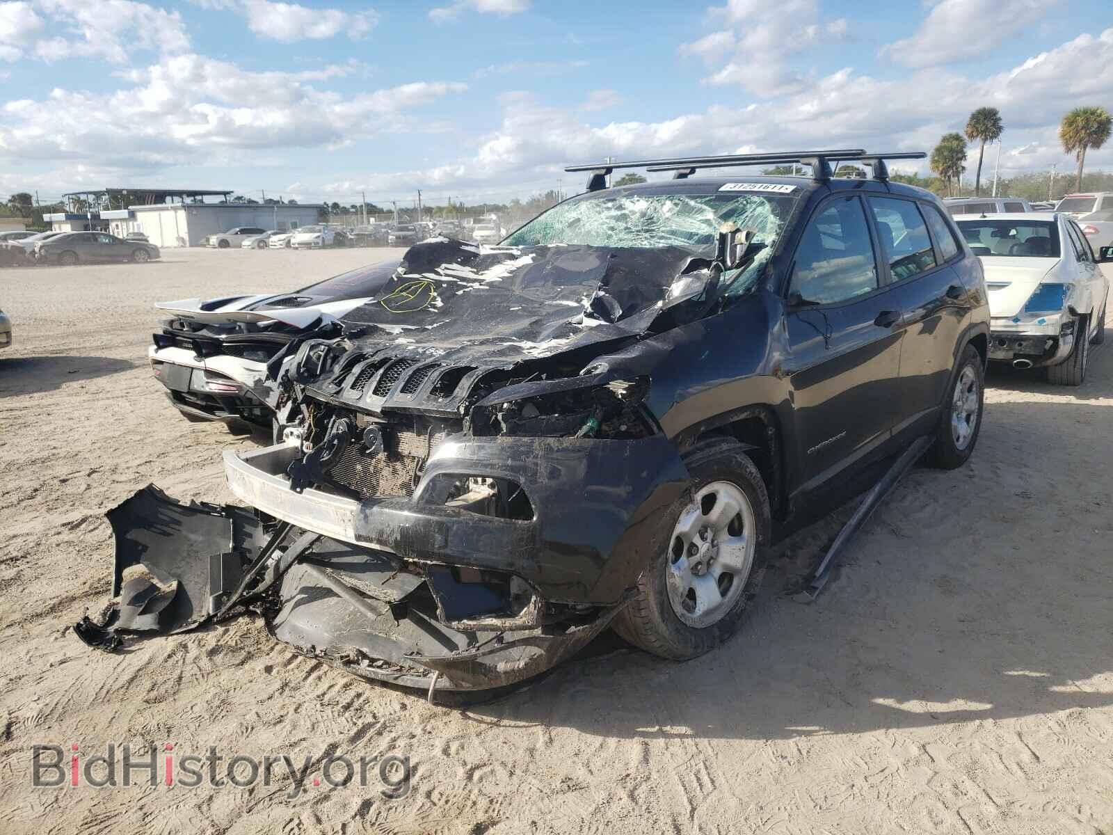 2016 JEEP CHEROKEE - VIN: 1C4PJMAB3GW148721 - Фото 2