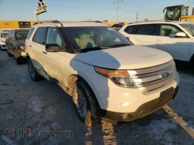 2012 Ford EXPLORER EXPLORER X, белый — VIN 1FMHK8D8XCGA55901, Copart