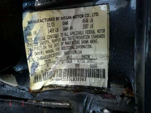 2007 NISSAN MAXIMA - VIN: 1N4BA41E37C804816 - Фото 10