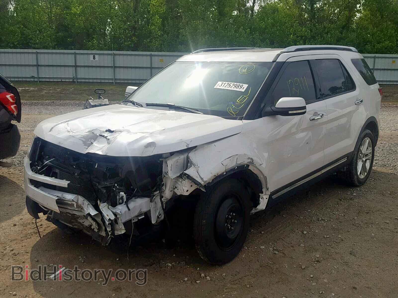 2017 FORD EXPLORER L - VIN: 1FM5K7F88HGE36972 - Фото 2