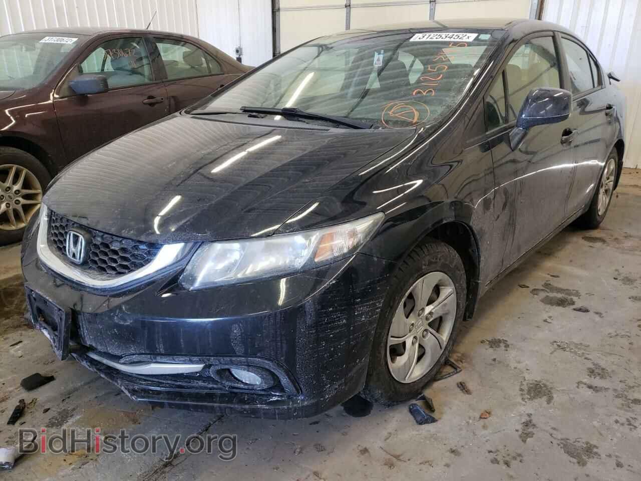 2013 HONDA CIVIC - VIN: 19XFB2E52DE005525 - Фото 2