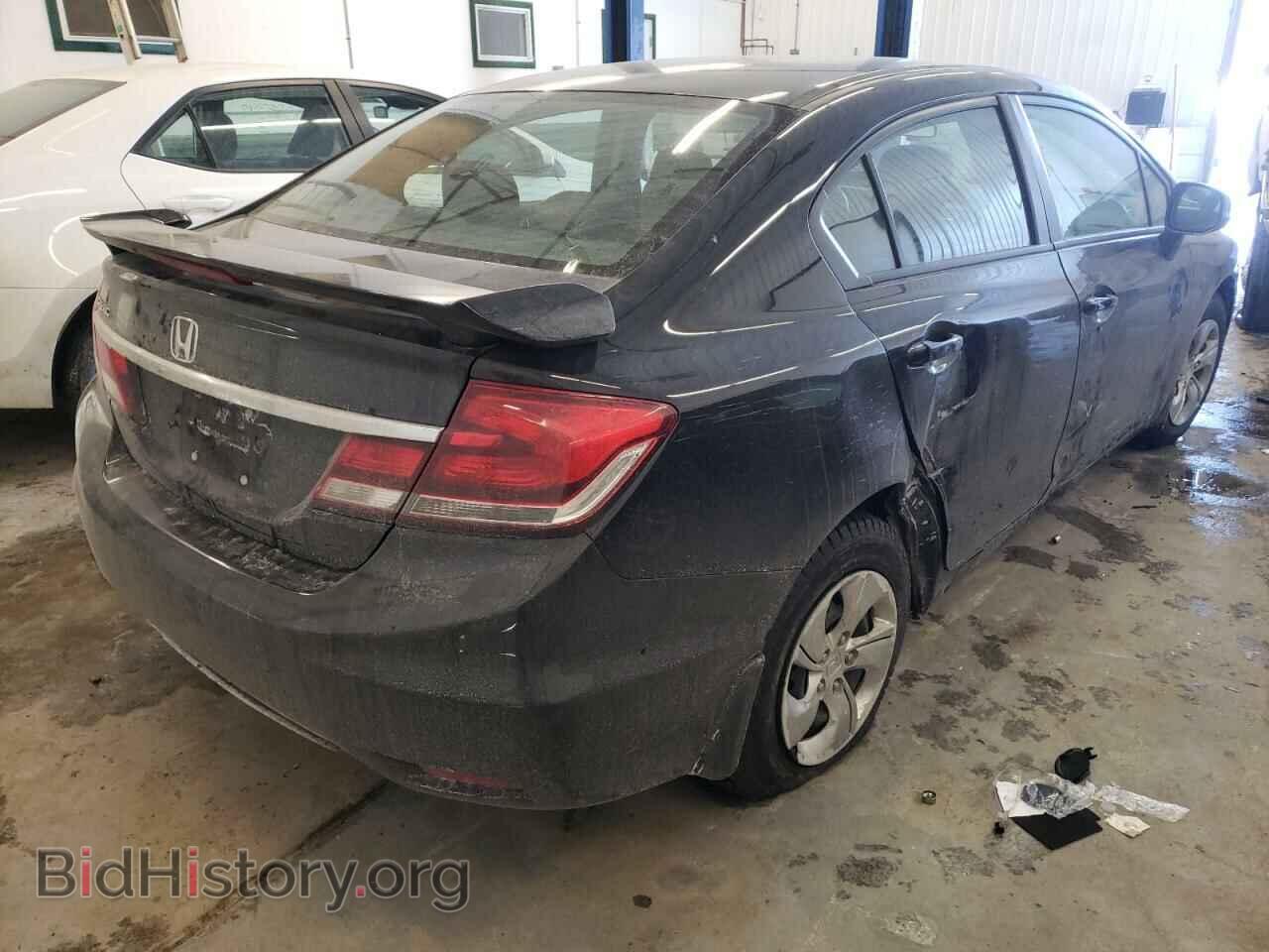2013 HONDA CIVIC - VIN: 19XFB2E52DE005525 - Фото 4