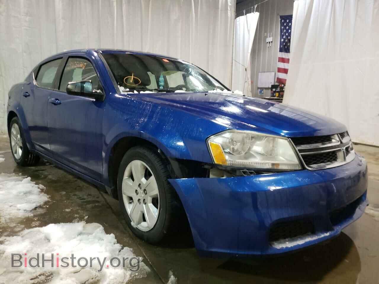 Photo 1C3CDZAG4DN750161 - DODGE AVENGER 2013