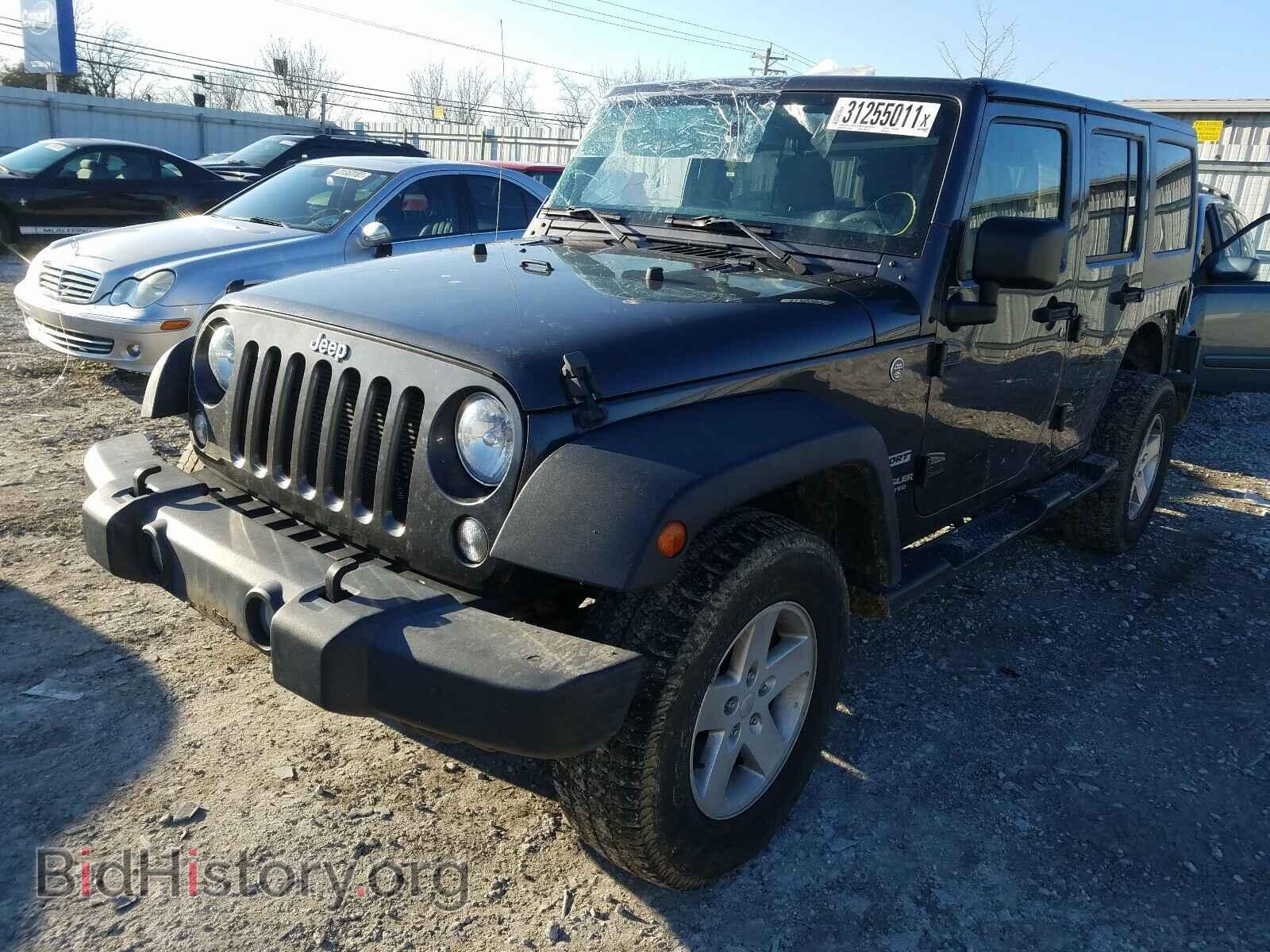 2017 JEEP WRANGLER - VIN: 1C4BJWDG3HL541344 - Фото 2