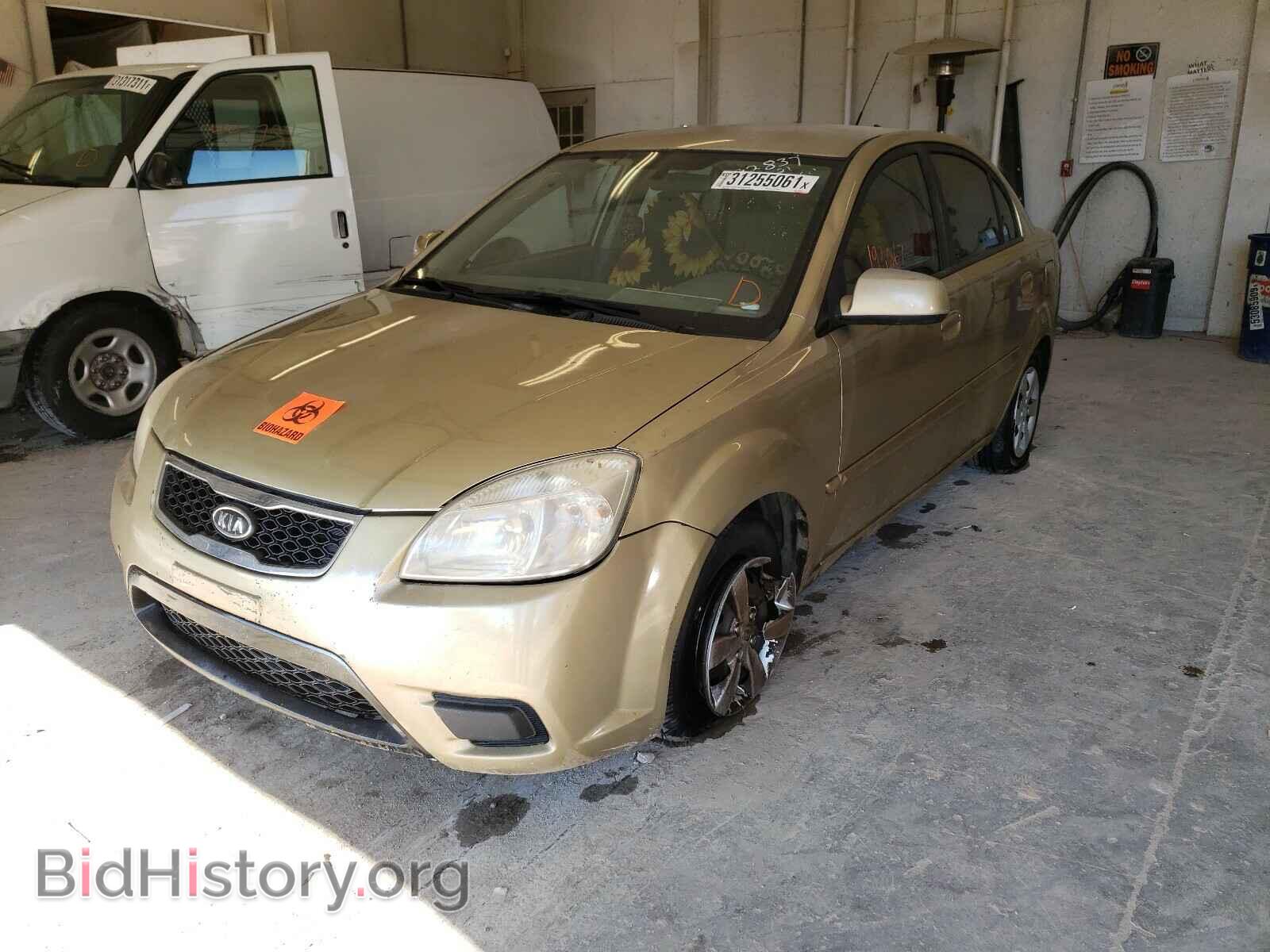 2010 KIA RIO - VIN: KNADH4A34A6647040 - Фото 2