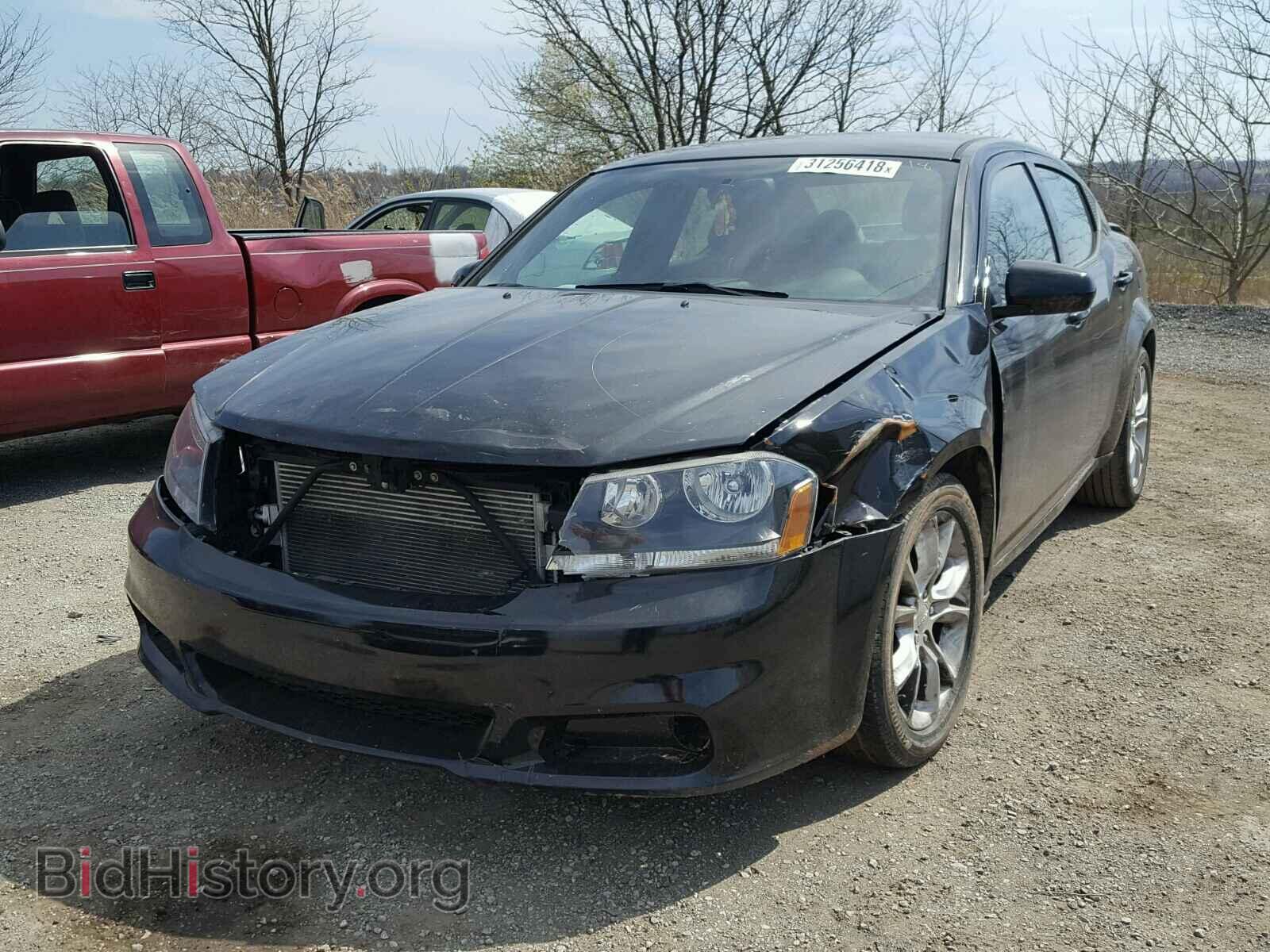 2014 DODGE AVENGER - VIN: 1C3CDZBG5EN222385 - Фото 2