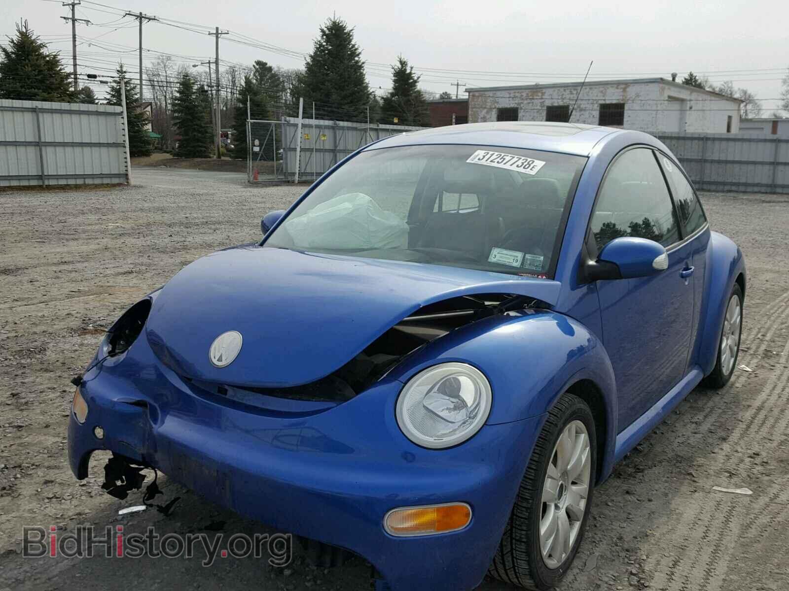 2003 VOLKSWAGEN BEETLE - VIN: 3VWCD21C53M437772 - Фото 2