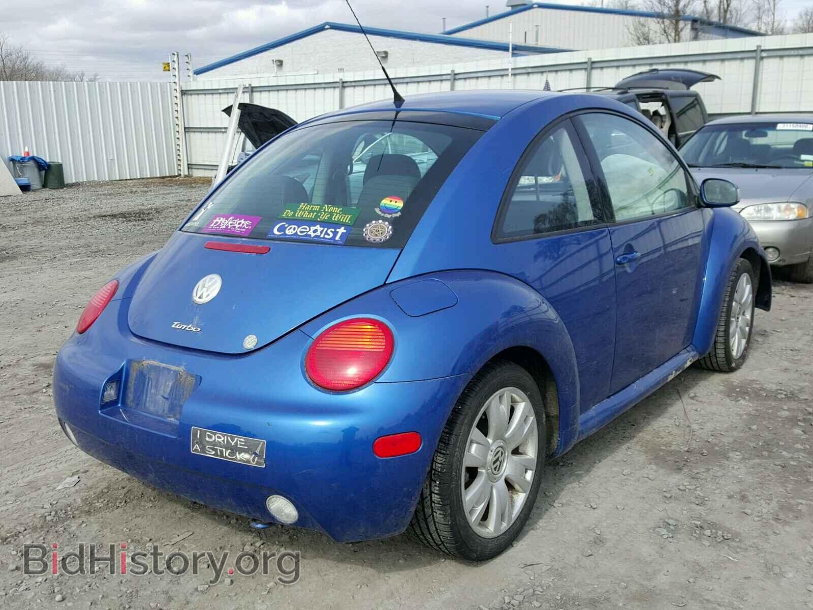 2003 VOLKSWAGEN BEETLE - VIN: 3VWCD21C53M437772 - Фото 4