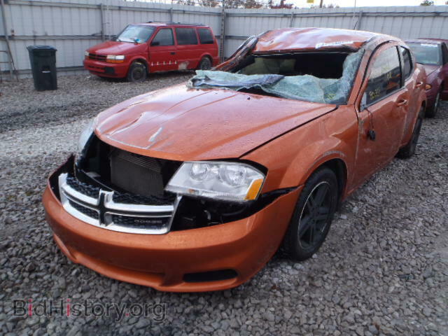 2011 DODGE AVENGER - VIN: 1B3BD1FBXBN575158 - Фото 2