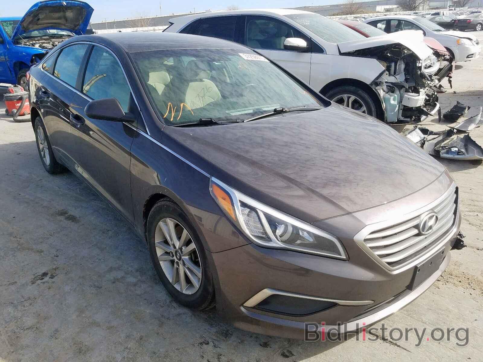 Фотография 5NPE24AF3GH356451 - HYUNDAI SONATA 2016