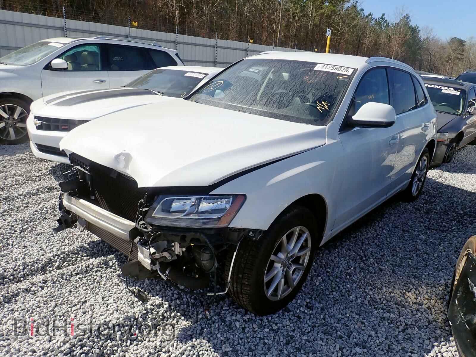 2012 AUDI Q5 - VIN: WA1CFAFP7CA065975 - Фото 2