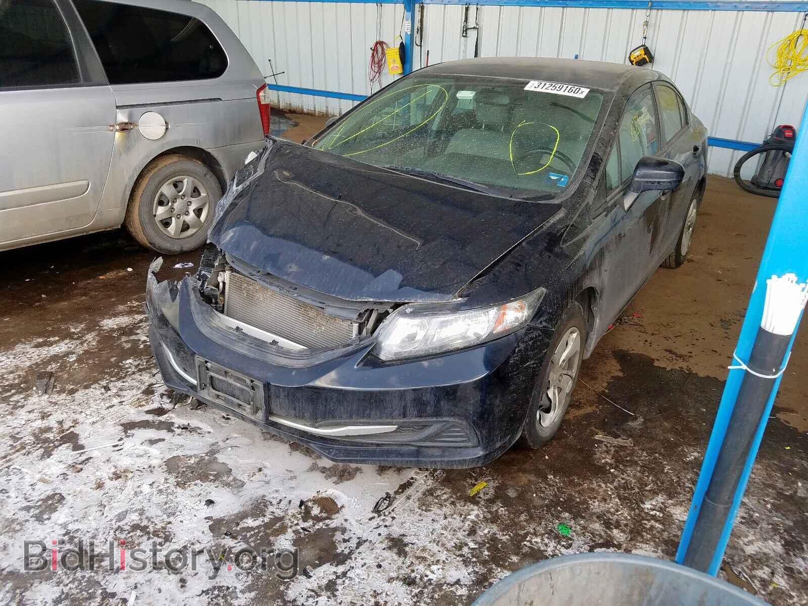 2014 HONDA CIVIC - VIN: 19XFB2F52EE243570 - Фото 2