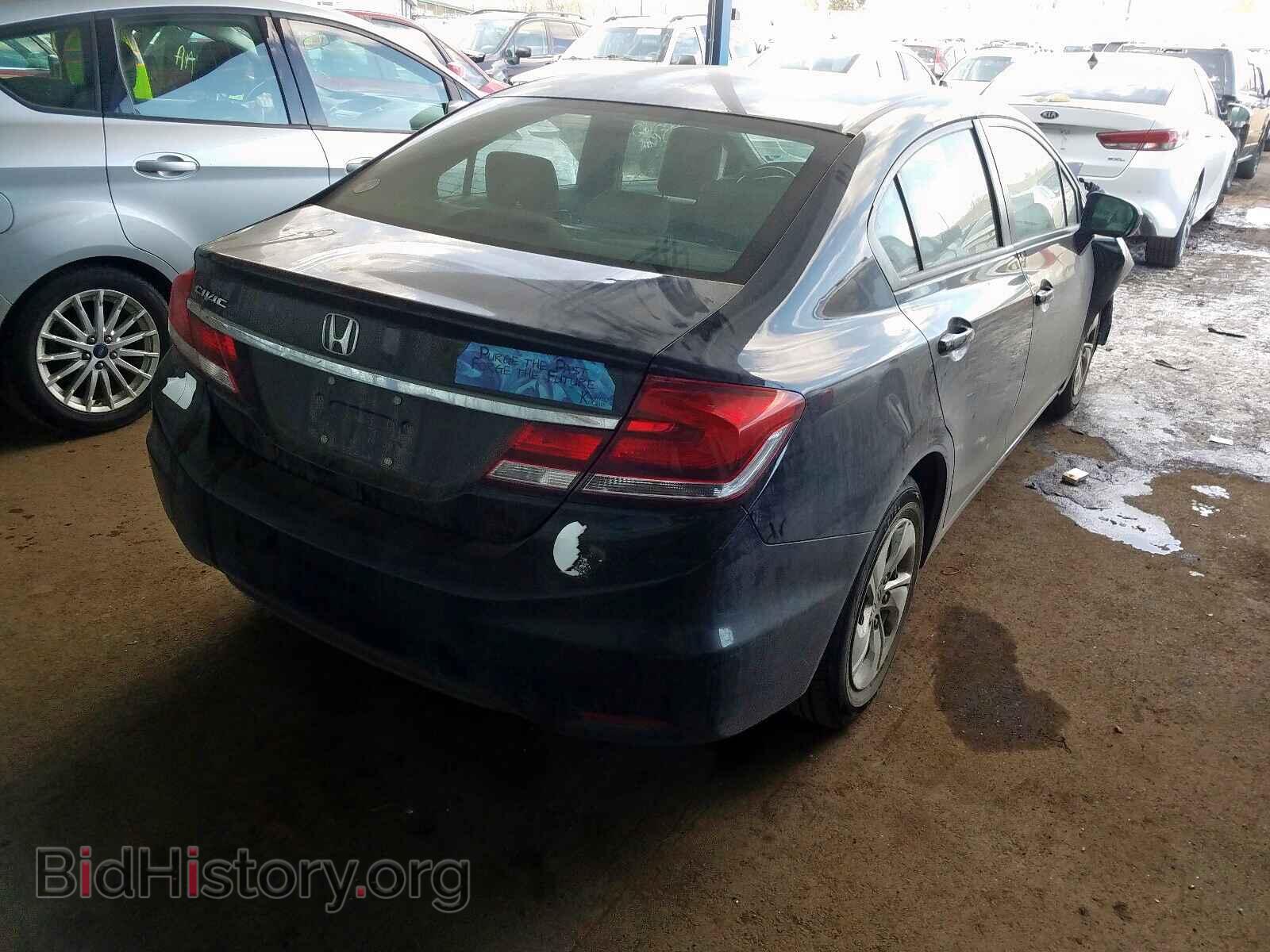 2014 HONDA CIVIC - VIN: 19XFB2F52EE243570 - Фото 4