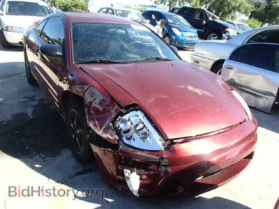 2003 Mitsubishi ECLIPSE Eclipse RS, red — VIN 4A3AC34G63E134665, Copart