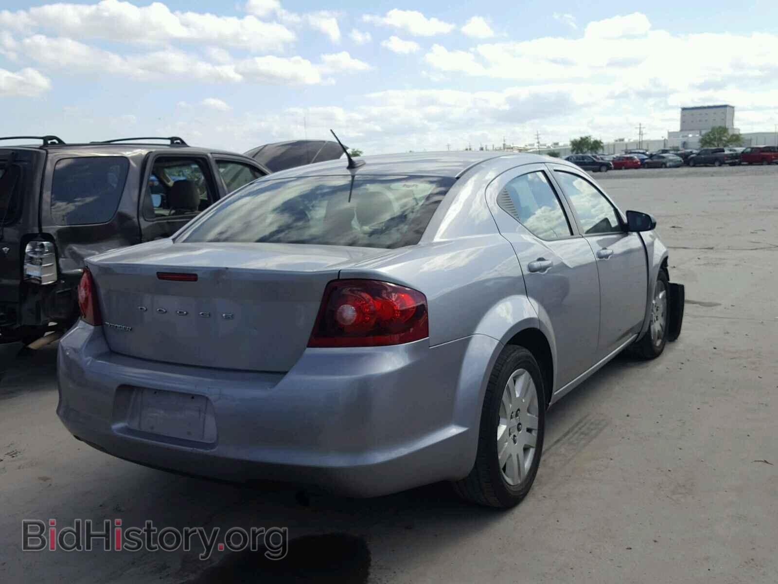 2014 DODGE AVENGER - VIN: 1C3CDZAB3EN155615 - Фото 4