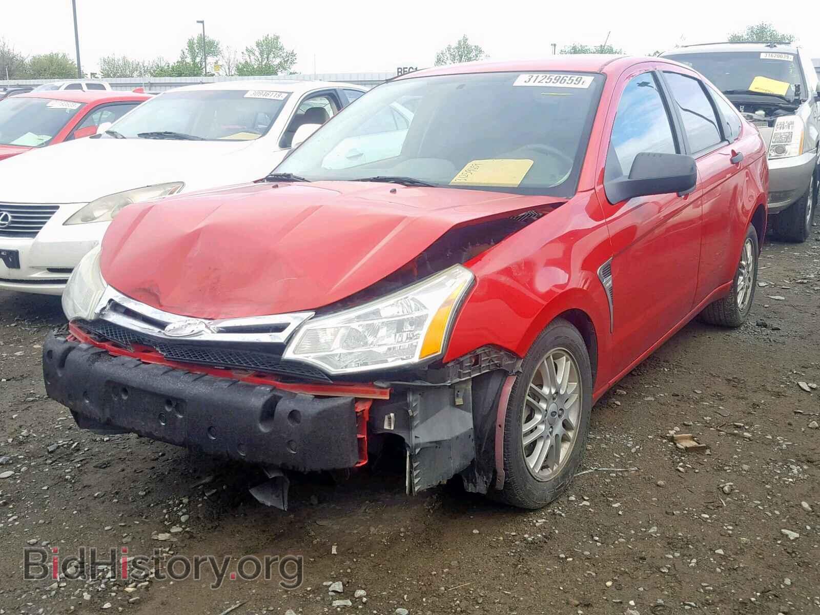 2008 FORD FOCUS SE - VIN: 1FAHP35N98W200619 - Фото 2