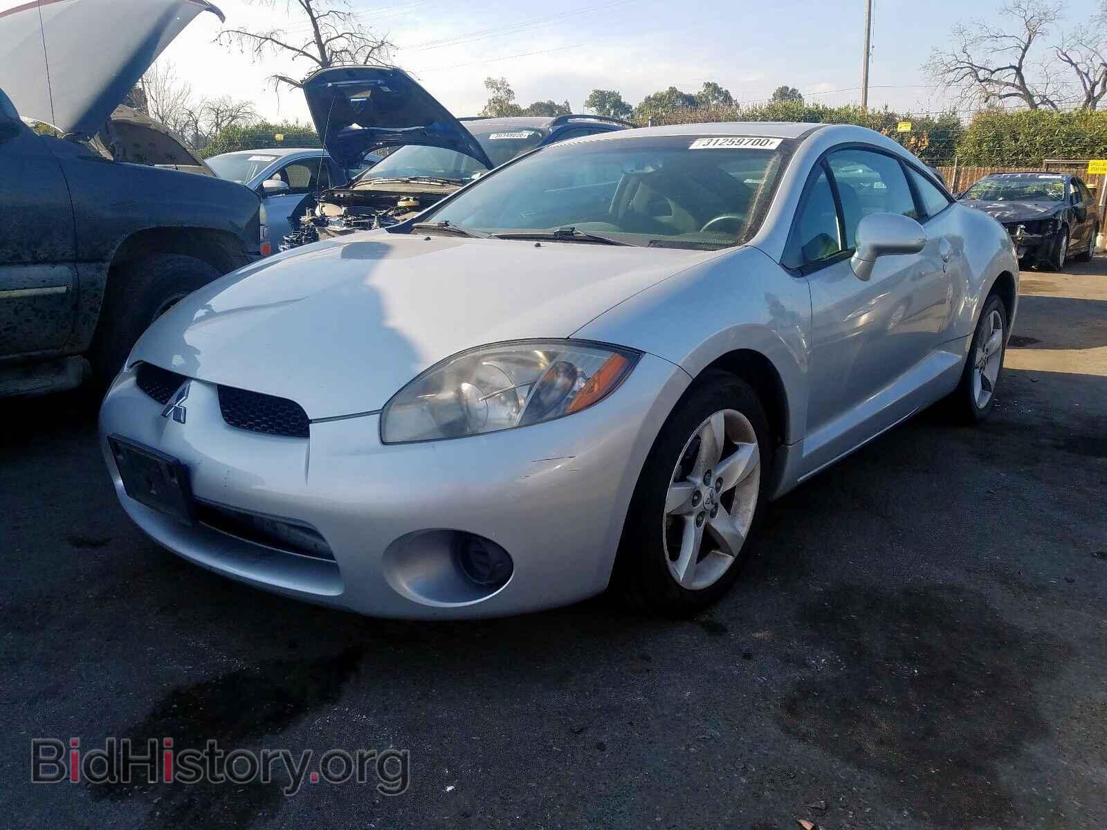 2007 MITSUBISHI ECLIPSE - VIN: 4A3AK24F37E017314 - Фото 2