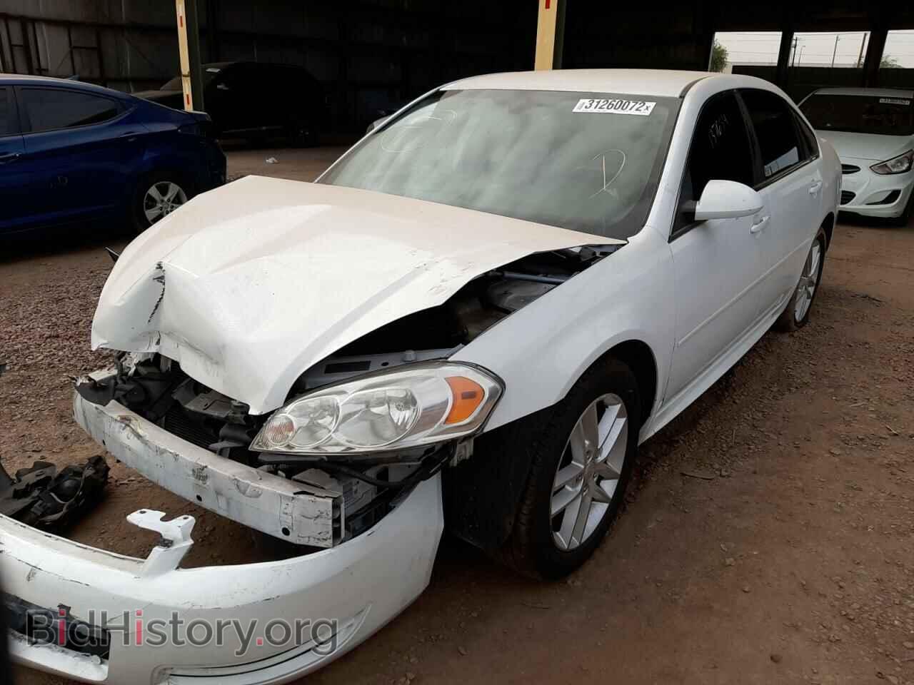 2012 CHEVROLET IMPALA - VIN: 2G1WF5E33C1165700 - Фото 2