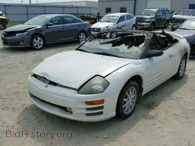 2001 MITSUBISHI ECLIPSE - VIN: 4A3AE45GX1E198185 - Фото 2