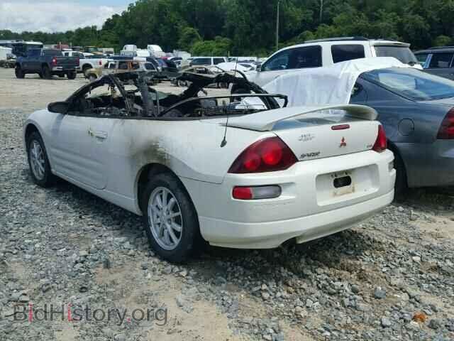 2001 MITSUBISHI ECLIPSE - VIN: 4A3AE45GX1E198185 - Фото 3