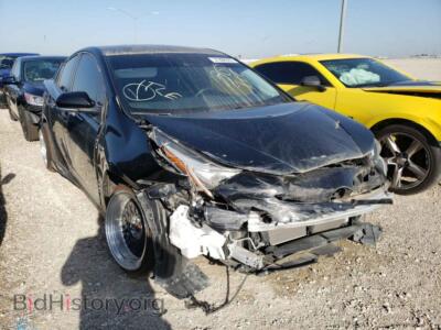 2017 Toyota PRIUS, черный — VIN JTDKBRFU4H3035233, Copart