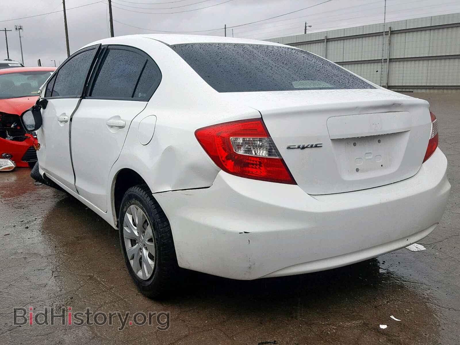 2012 HONDA CIVIC LX - VIN: 19XFB2F54CE109799 - Фото 3