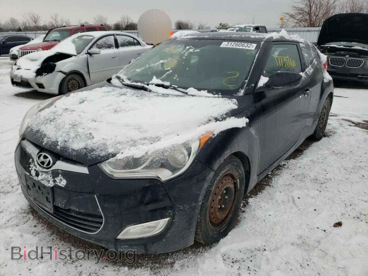 2013 HYUNDAI VELOSTER - VIN: KMHTC6AD8DU090078 - Фото 2