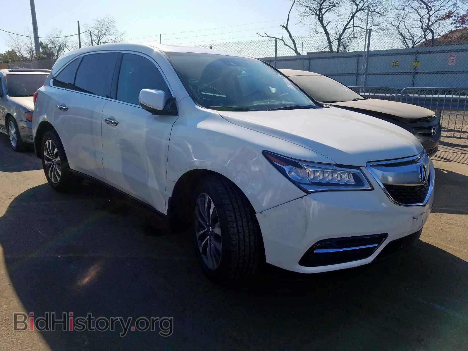 Photo 5FRYD4H4XGB030400 - ACURA MDX 2016