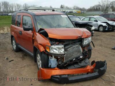 2010 Honda ELEMENT Element EX, оранжевый — VIN 5J6YH2H70AL005265, Copart