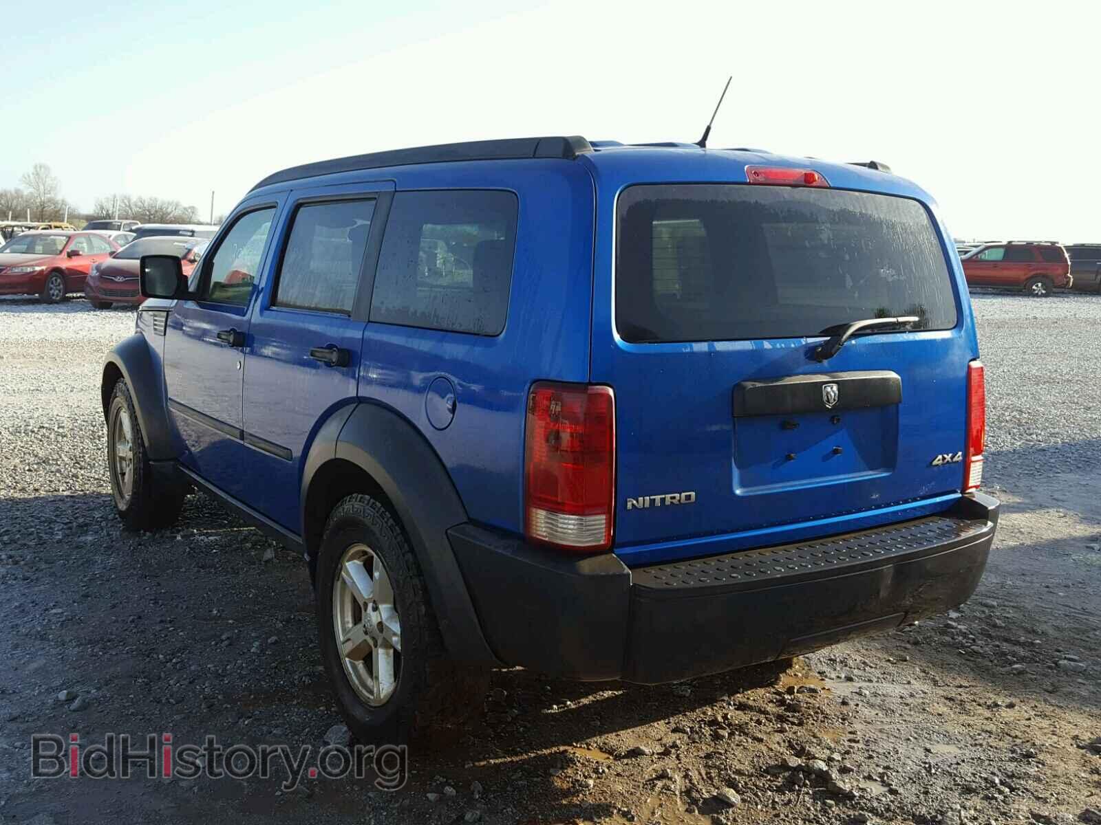 2007 DODGE NITRO - VIN: 1D8GU28K77W636430 - Фото 3