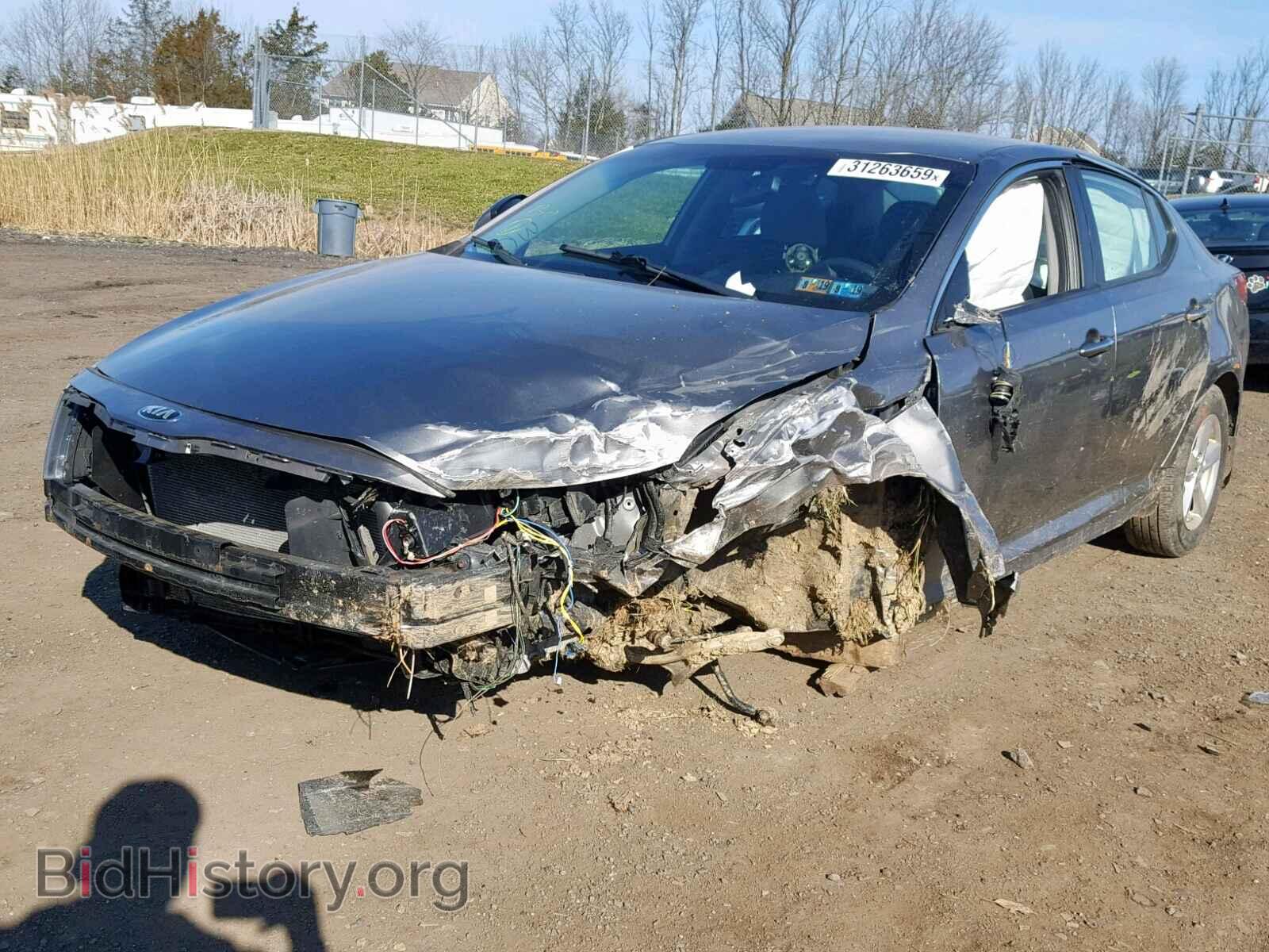 2014 KIA OPTIMA - VIN: 5XXGM4A73EG276846 - Фото 2