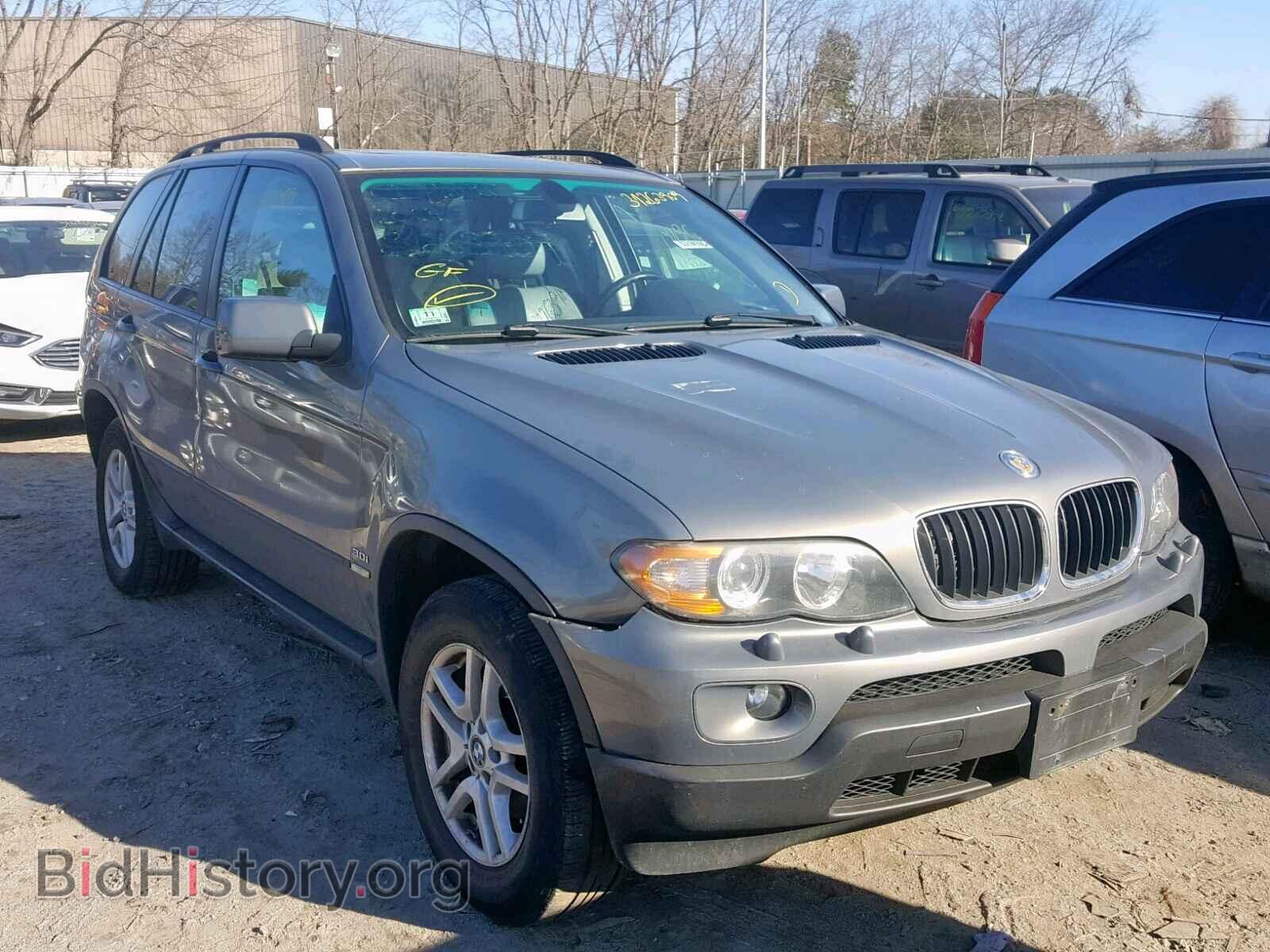 Photo 5UXFA13586LY48573 - BMW X5 2006